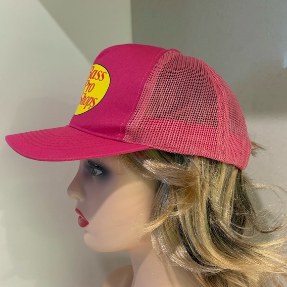 Bass Pro Shops "Gone Fishing" Pink Trucker Hat - Unisex - Picture 3 of 10